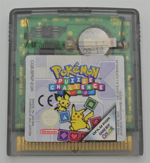 Pokemon Puzzle Challenge - GameBoy Color (A Grade) (Genbrug)